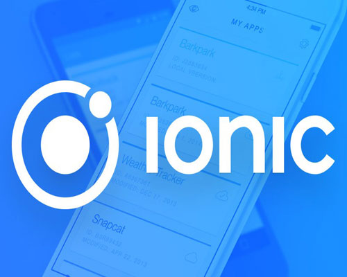 ionic application